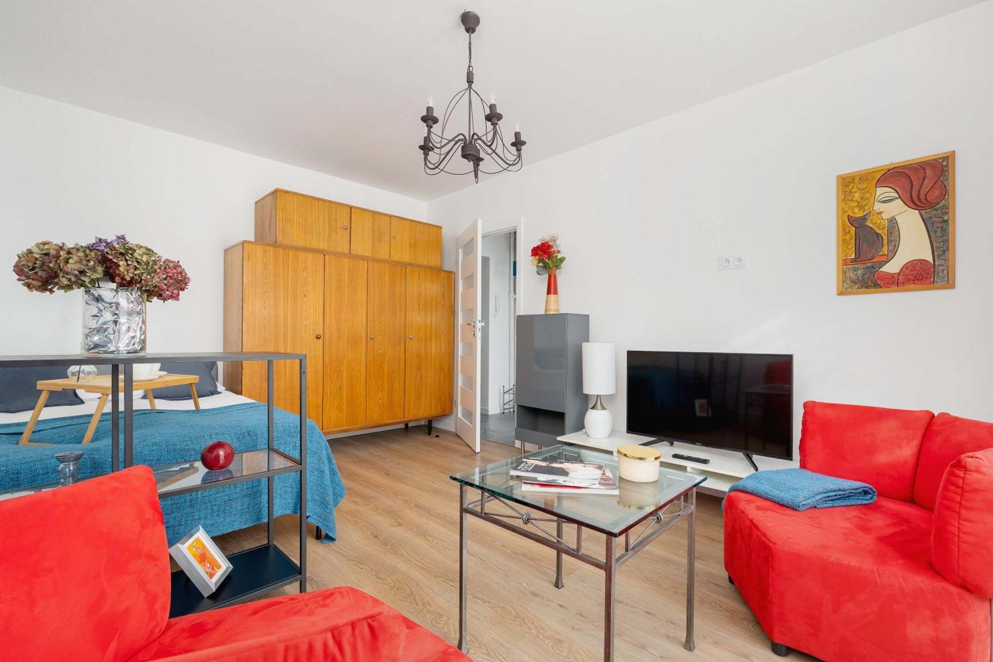 Colorful Studio Near The Spodek Arena In Katowice By Noclegi Renters Exterior photo